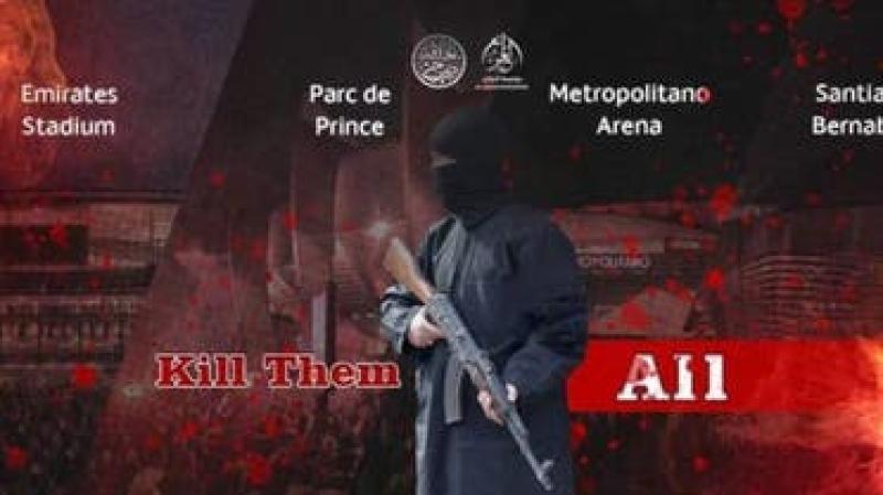 الصورة التي نشرها التنظيم الإرهابي
