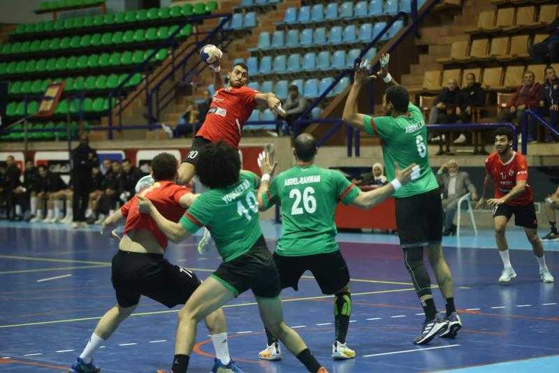 رجال يد الأهلي يواجه سبورتنج فى الدوري