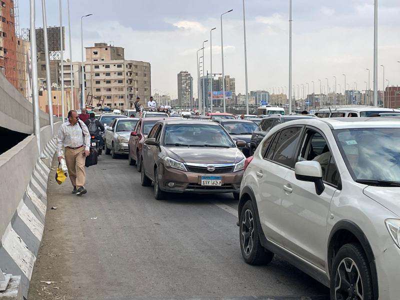 حادث علي الطريق الدائري 