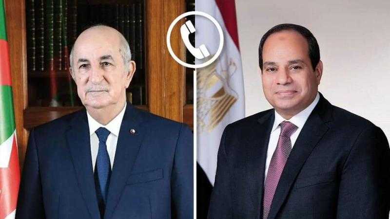 السيسي يهنئ نظيره الجزائري بمناسبة حلول عيد الفطر المبارك