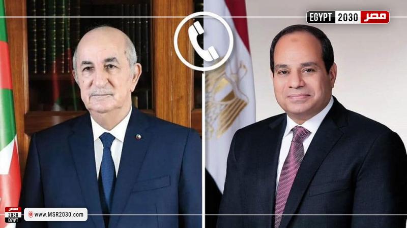 السيسي ونظيره الجزائري