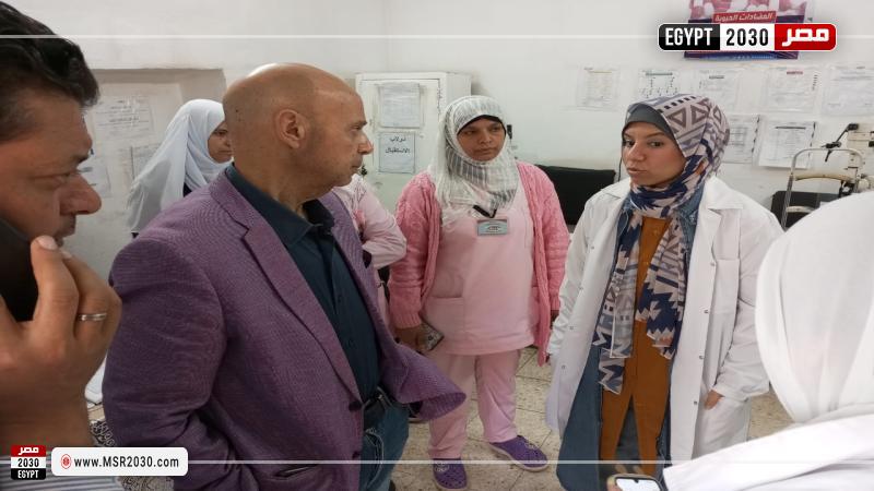 مستشفى الرمد ومخزن التموين الطبي بالزقازيق  