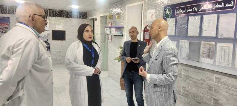 وكيل وزارة الصحة بالشرقية يتفقد سير العمل بمستشفى أولاد صقر المركزي