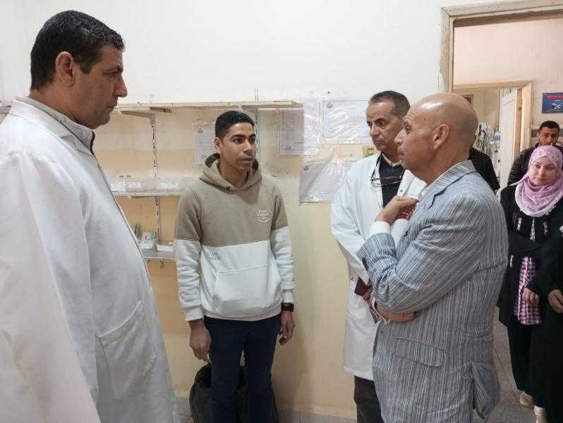 وكيل وزارة الصحة بالشرقية يتفقد مستشفيات الصوفية وتلراك المركزية