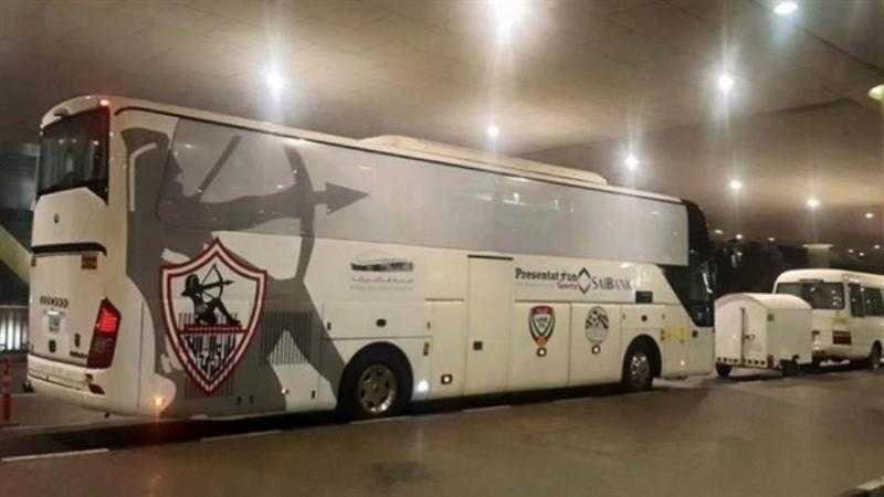 وصول حافلة الزمالك لـ ستاد القاهرة لمواجهة الاتحاد السكندري بدوري نايل
