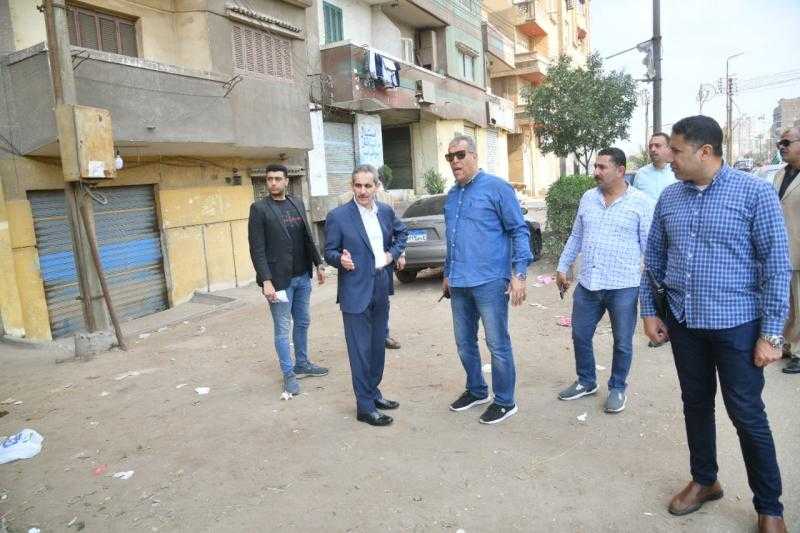 محافظ الغربية يقود حملة لإزالة الاشغالات بشوارع مركز ومدينة كفر الزيات
