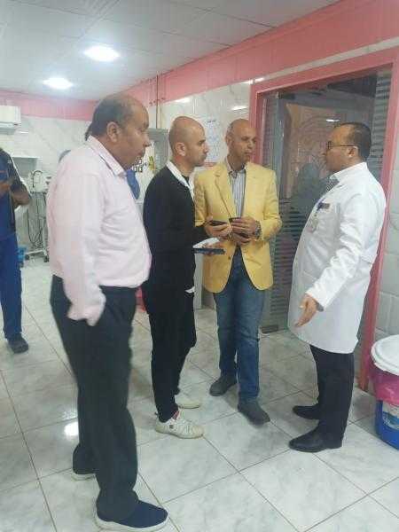 وكيل وزارة الصحة بالشرقية يتفقد سير العمل بمستشفى الإبراهيمية المركزي