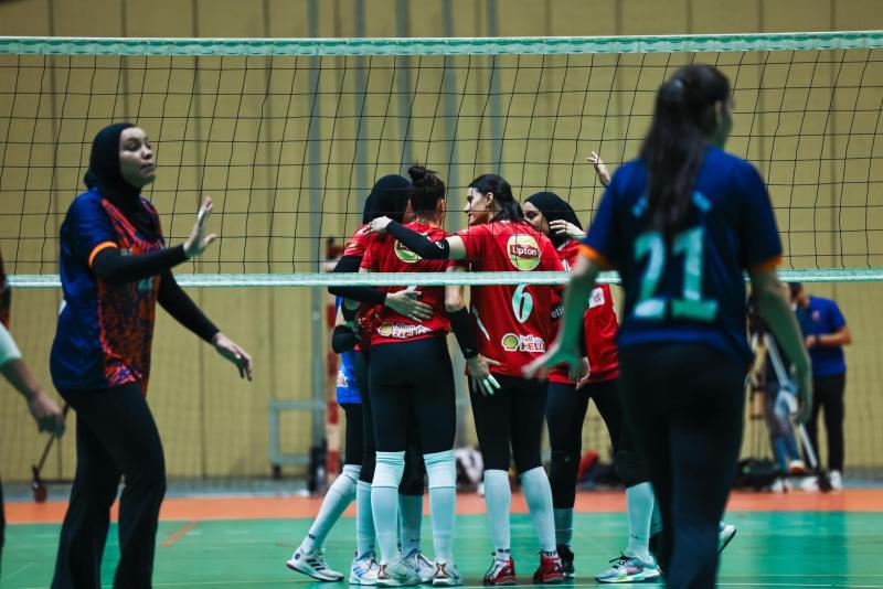 سيدات طائرة الأهلي يفوز على الشمس ويتوج بكأس مصر