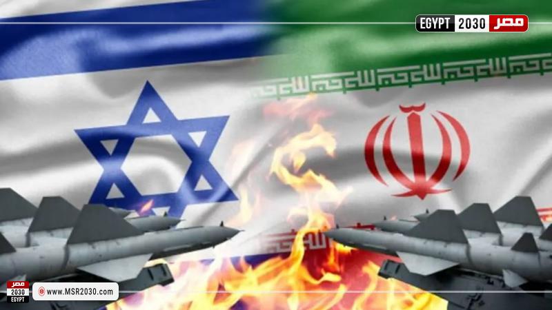 علم إيران وإسرائيل