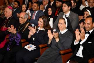 وزيرة الهجرة تشارك في افتتاح القسم الدولي لمدرسة راهبات الأرمن الكاثوليك بالقاهرة