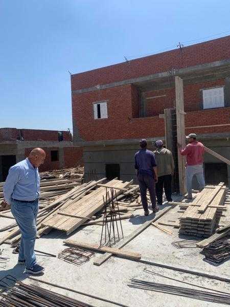 إزالة 10 حالات تعدي على مساحة 1400 متر مربع بنطاق 3 مراكز بالبحيرة
