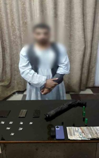 ضبط 6 عناصر إجرامية وربتي منزل بحوزتهما كميات من المخدرات