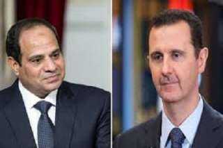 السيسي يبعث برقية تهنئة لبشار الأسد بمناسبة الاحتفال بذكرى عيد الجلاء