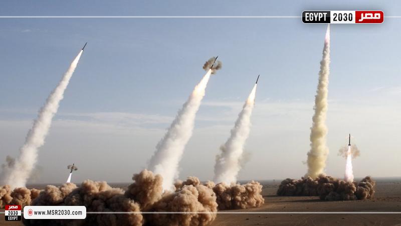 صواريخ إيران المتجهة إلى إسرائيل 