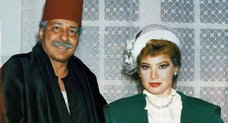 صفية العمري والراحل صلاح السعدني