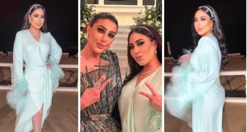 بوسي في حفل زفاف ابن أخت غادة عبد الرازق