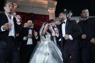 مصطفى كامل وإيهاب توفيق يتألقان في حفل زفاف نجل محمد فؤاد
