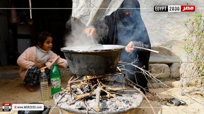 نقص غاز الطهي في غزة 