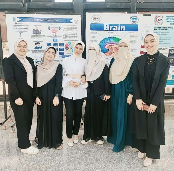 طالبات كلية التمريض جامعة الأزهر 