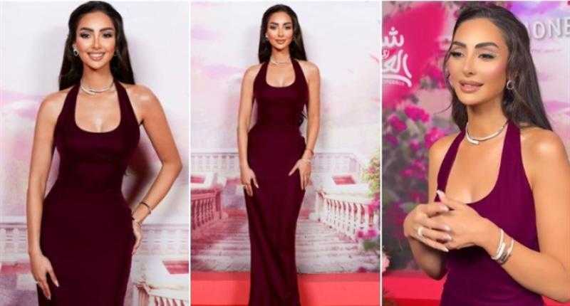 سعره 88 ألف جنيه.. نور الغندور بفستان يبرز رشاقتها في العرض الخاص لفيلم ”شهر زي العسل”