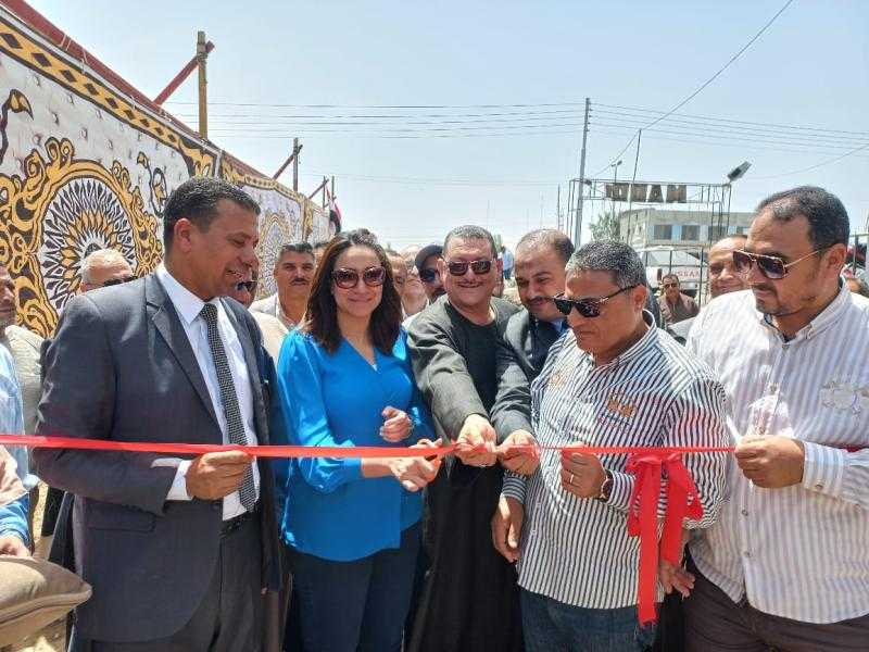 نائب محافظ البحيرة تفتتح محطة المروة لتسمين البداري بمركز كفر الدوار
