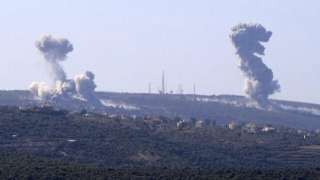 حزب الله يعلن استهداف قاعدة إسرائيلية بعشرات الصواريخ