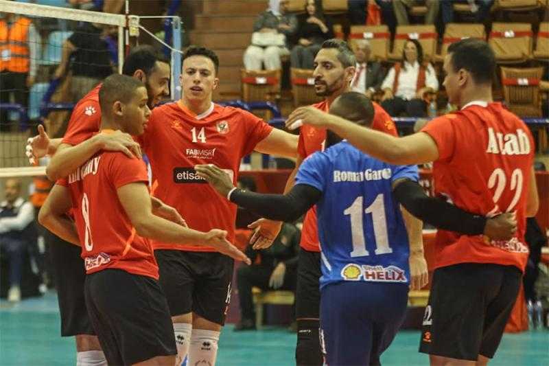 الأهلي يكرم فريق الطائرة رجال بعد تحقيق الرباعية