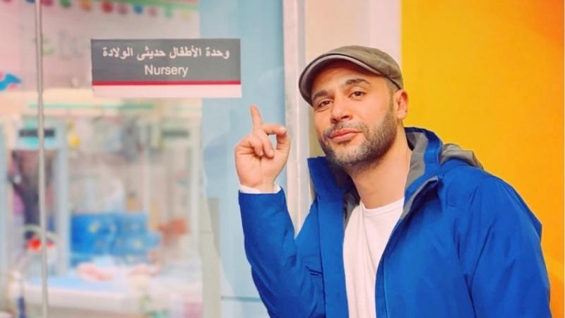 محمد إمام يستقبل مولوده الجديد