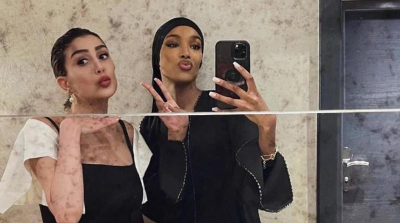 إكرام عبدي عمر  وغادة عبدالرازق