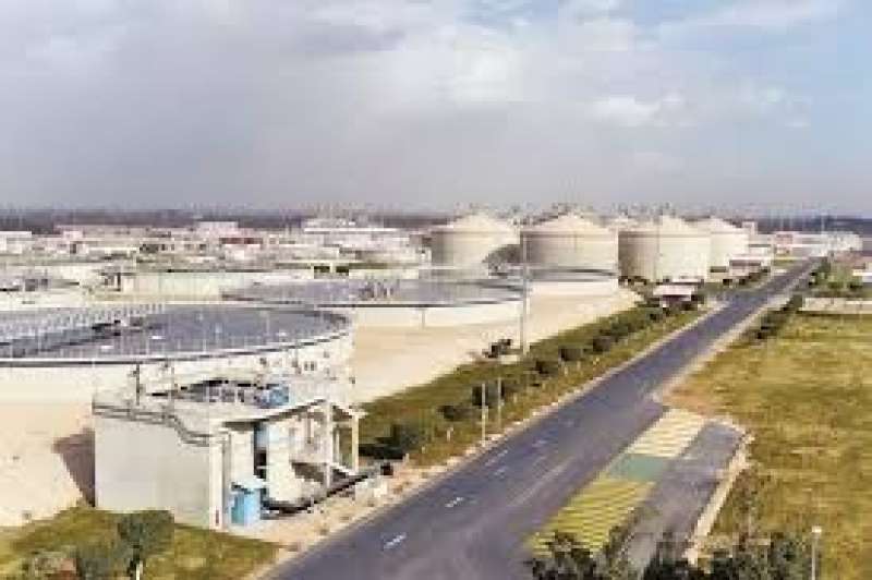  محطة معالجة مياه الصرف الصحي بالجبل الأصفر 