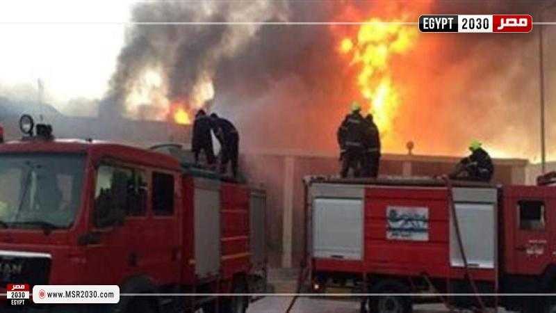 السيطرة على حريق هائل داخل فندق شهير بالجيزة