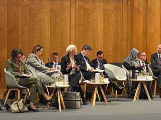 وزيرة البيئة تترأس مع نظيرتها بألمانيا جلسة النظام العالمى لتمويل المناخ