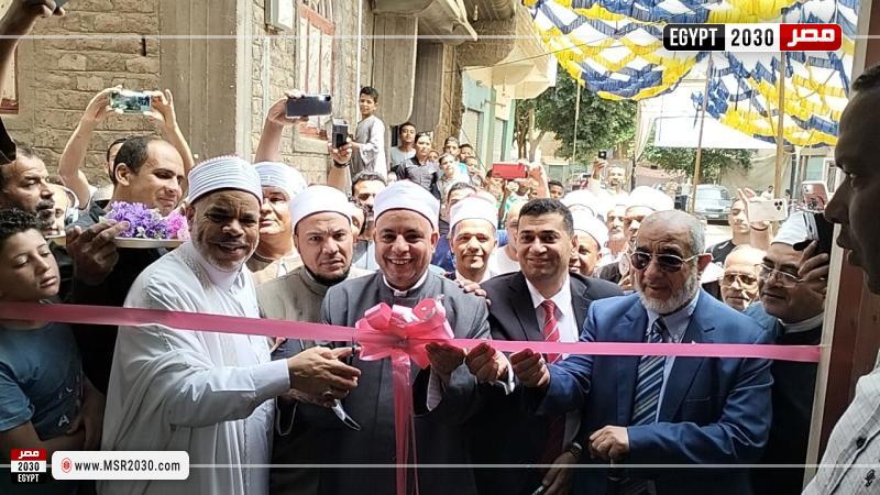 افتتاح مسجد خالد بن الوليد بسوهاج