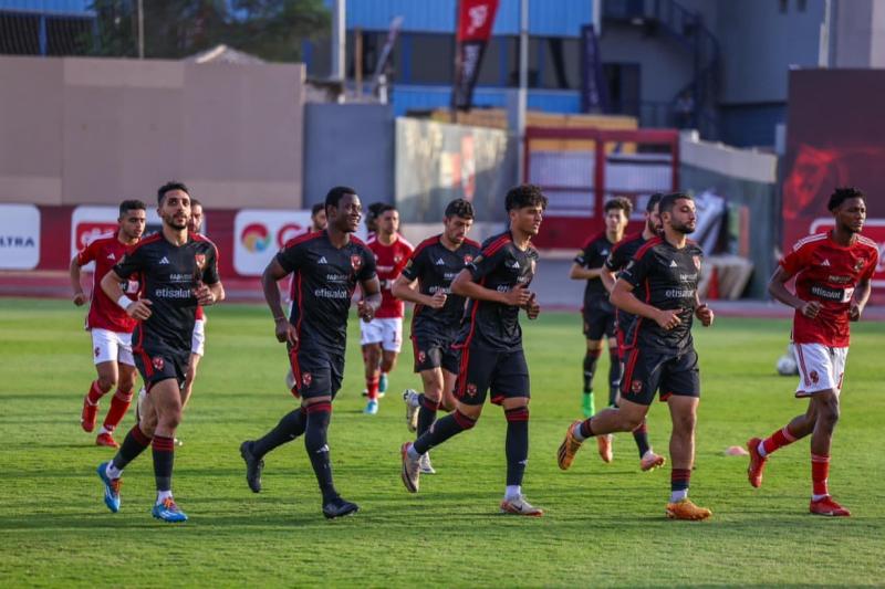 بدون راحة.. الأهلي يواصل تدريباته استعدادًا لمواجهة الإسماعيلي