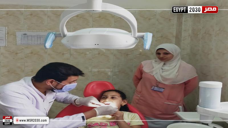 القافلة الطبية بقرية الخطارة بالصالحية الجديدة 