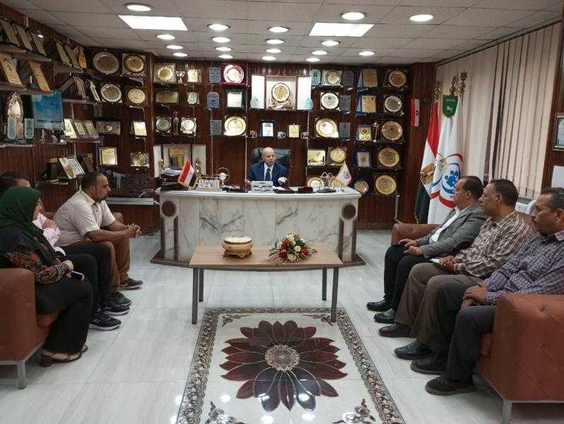 وكيل وزارة الصحة بالشرقية يجتمع بمدير أبو حماد الصحية ومشرفي المديرية لمناقشة خطة العمل بالإدارة