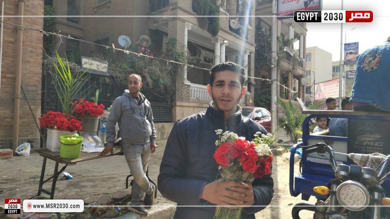 أحمد يبيع الورود للأقباط