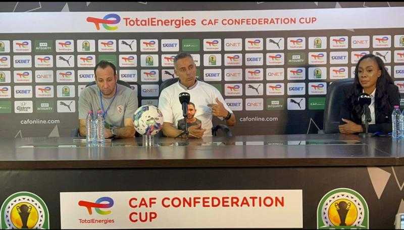 أول تعليق من جوزيه جوميز بعد تأهل الزمالك إلى نهائي الكونفدرالية
