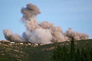 إطلاق أكثر من 30 صاروخا من جنوب لبنان باتجاه شمال إسرائيل