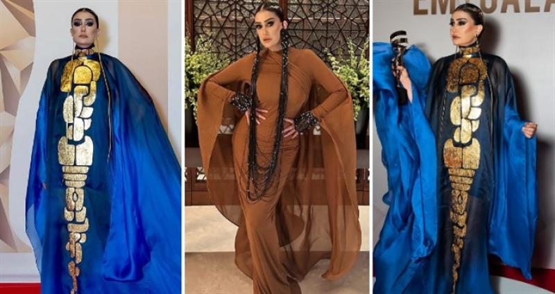 إطلالات غادة عبدالرازق بحفل Emi Gala