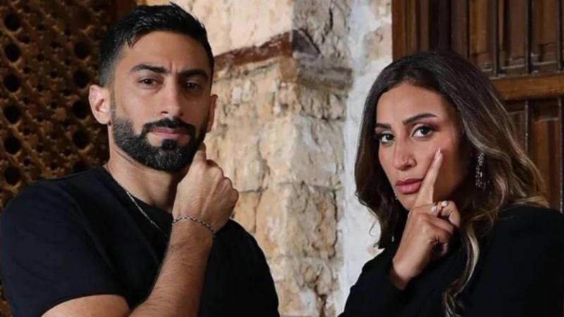دينا الشربيني وأنس بوخش