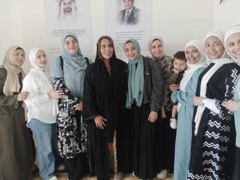 سفيرة الإمارات تتفقد مركز تخاطب ذوي الهمم بالعريش بشمال سيناء