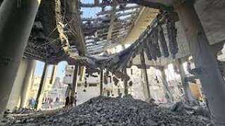 الاحتلال يقصف مسجد القسام وسط قطاع غزة