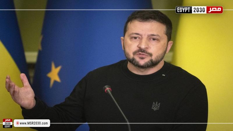 الرئيس الأوكراني، فولوديمير زيلينسكى