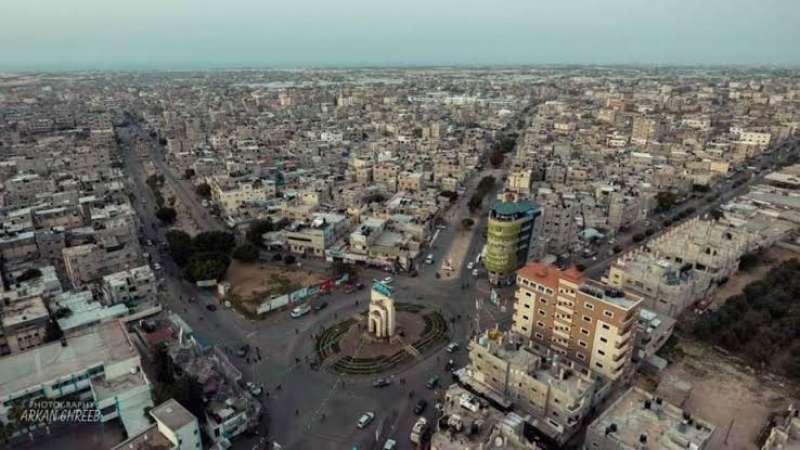 مدينة رفح الفلسطينية 