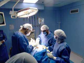 صحة الشرقية: للمرة الأولى إجراء عملية إصلاح فقرات بالعمود الفقرى بمستشفى بلبيس المركزي