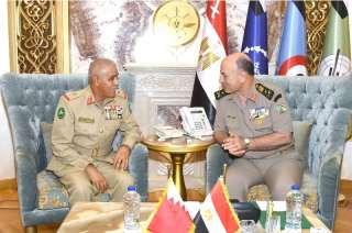 رئيس أركان حرب القوات المسلحة يلتقى رئيس هيئة الأركان بقوة دفاع البحرين