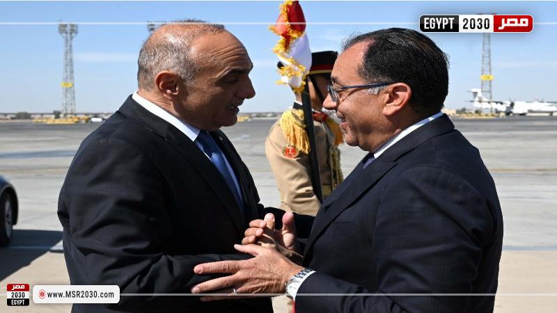 رئيس الوزراء يستقبل نظيره الأردني