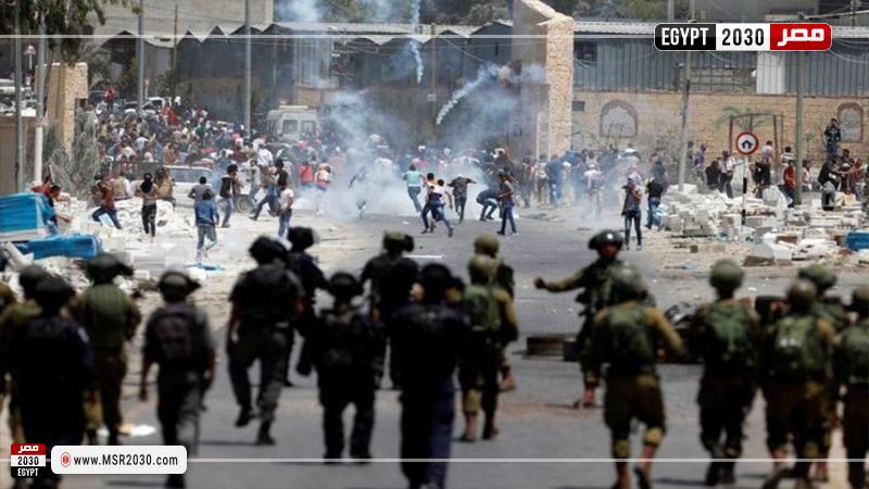 اندلاع مواجهات بين الفلسطينيين والاحتلال