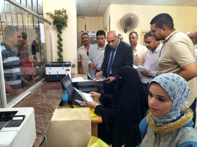 عبدالجابر يتابع تلقى طلبات التصالح على مخالفات البناء بساقلتة